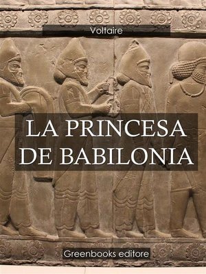cover image of La princesa de Babilonia